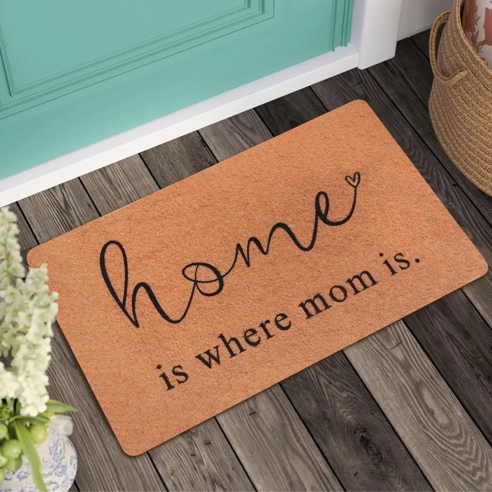 Cozy Home Accent Doormat - Brown